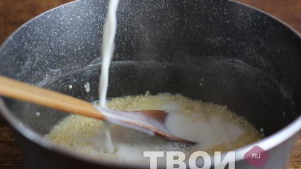 пшенная каша с тыквой