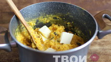 пшенная каша с тыквой