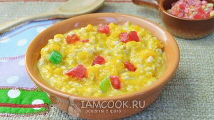 тыквенная каша в мультиварке