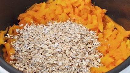 тыквенная каша в мультиварке