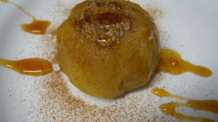 яблочная каша