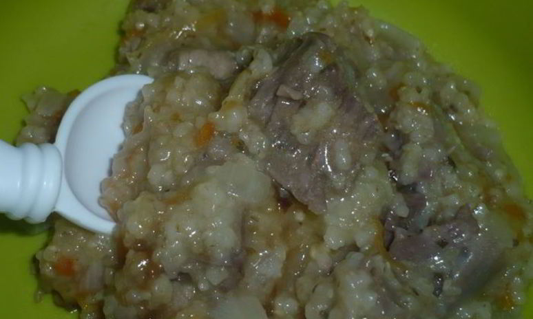 Рецепт ячневой каши на бараньей рульке