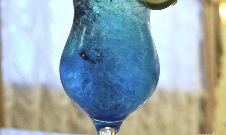 Рецепт алкогольного напитка голубого цвета