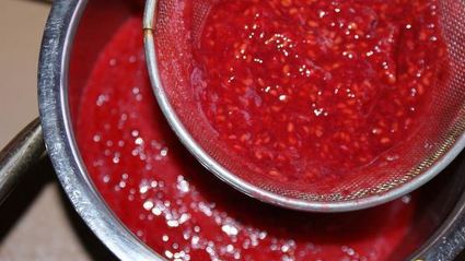 коктейль из ряженки с малиной