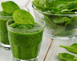 Коктейль из шпината