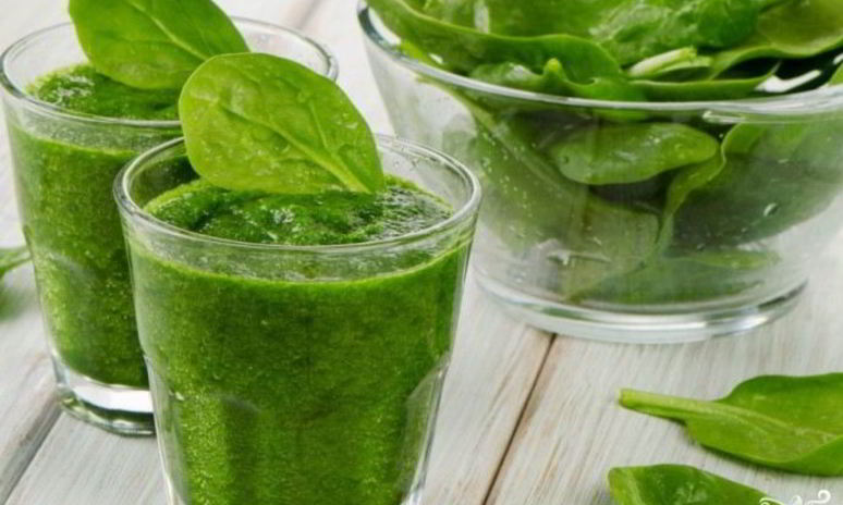 Рецепт коктейля из шпината