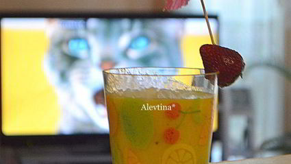 коктейль киви и манго