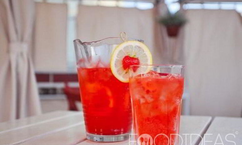 Рецепт клубничного лимонада