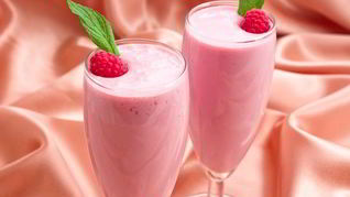 Малиновый коктейль