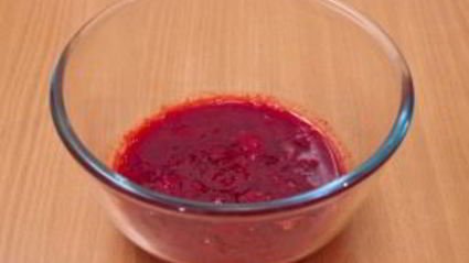 малиновый коктейль