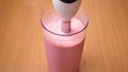 малиновый коктейль