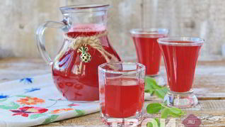 Брусничный морс