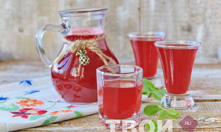 Рецепт брусничного морса