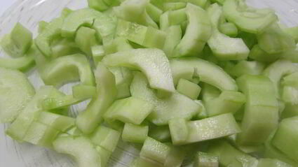 огуречный лед с мятным сиропом