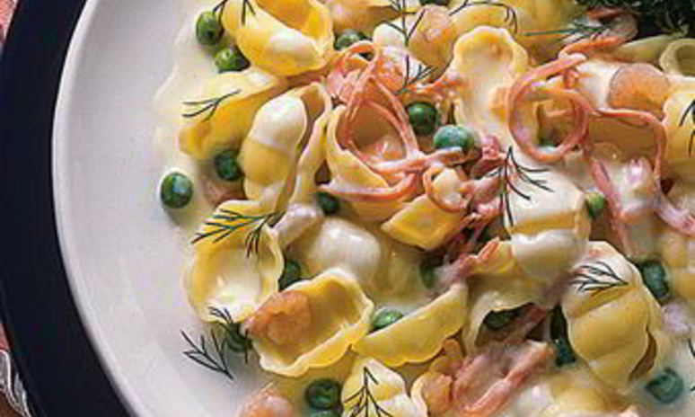 Рецепт пасты с коктейлем из морепродуктов