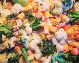 Паста с морским коктейлем в ароматном соусе