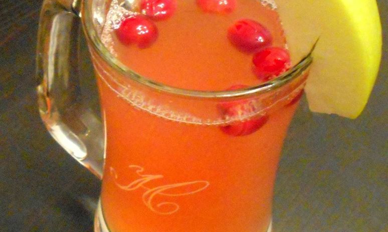 Рецепт праздничного клюквенного напитка