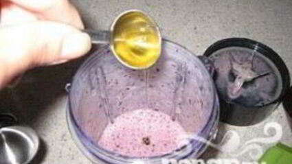 бананово-черничный смузи