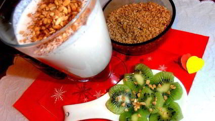 творожный коктейль на завтрак