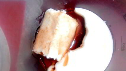 творожный коктейль на завтрак