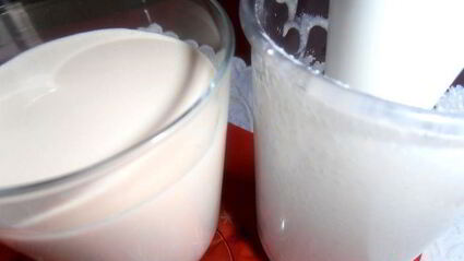 творожный коктейль на завтрак