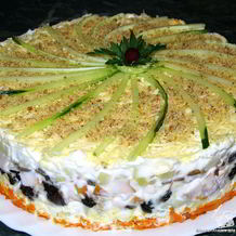 Салаты с черносливом