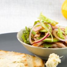 Салаты с ветчиной