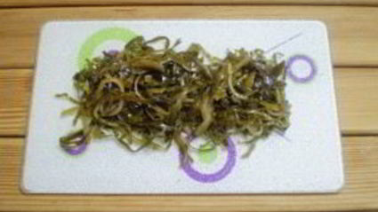 диетический салат из морской капусты