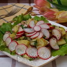 Салат с картошкой