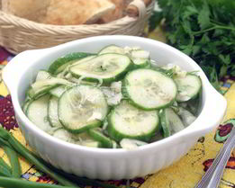 Огуречный салат