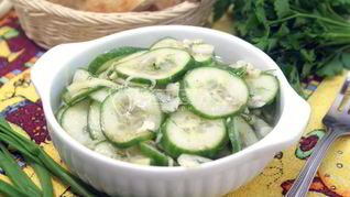 Огуречный салат