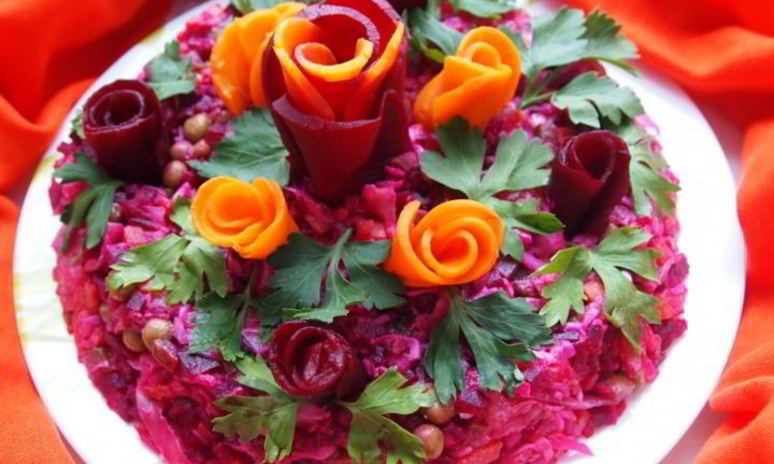 Рецепт овощного салата