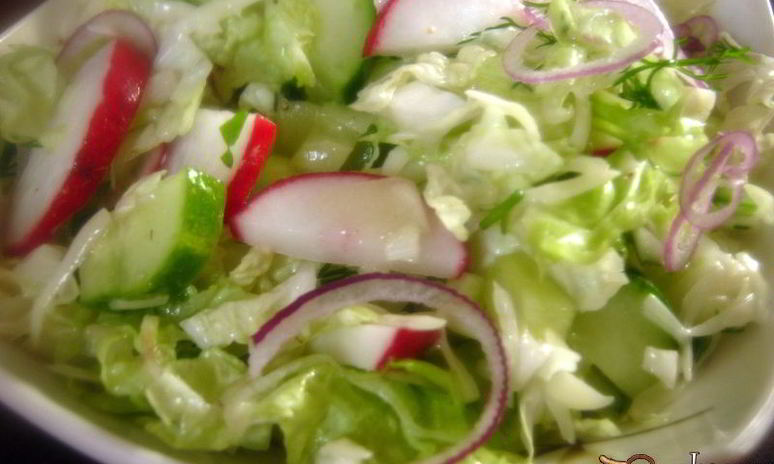 Рецепт салата июньского