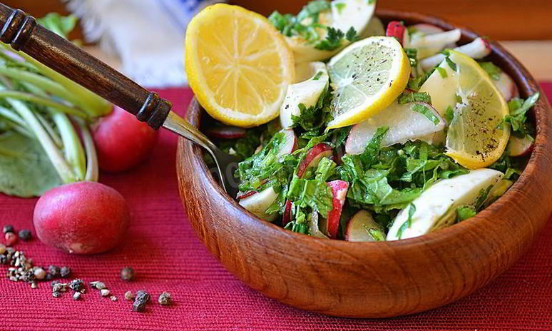 Рецепт салата из ботвы