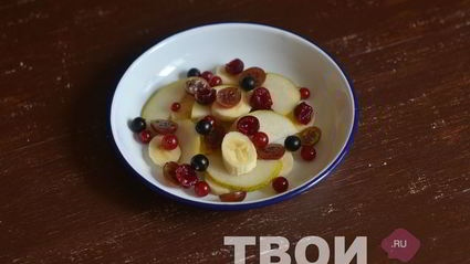 салат из фруктов