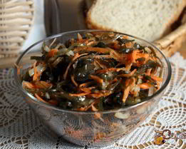 Салат из морской капусты Алеевский