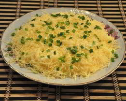 Салат Мужской каприз с говядиной