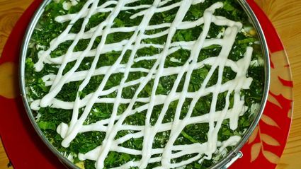 салат мужской каприз с огурцом