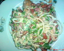 Салат Нотки Фа и соль