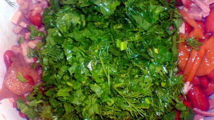 салат нотки фа и соль