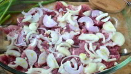 мясо под шубой