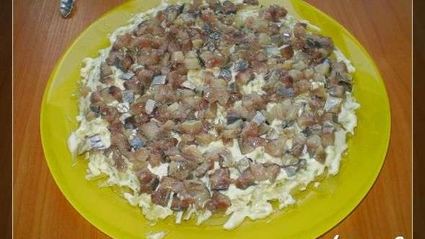 салат сельдь под шубой