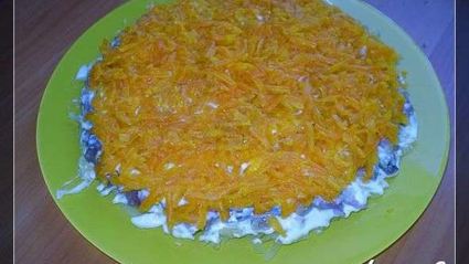 салат сельдь под шубой