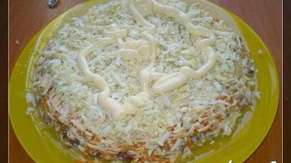 салат сельдь под шубой