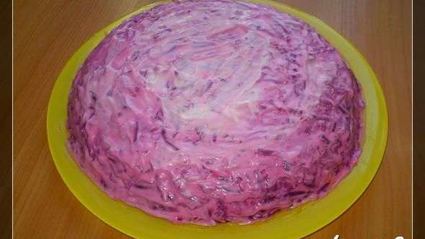 салат сельдь под шубой