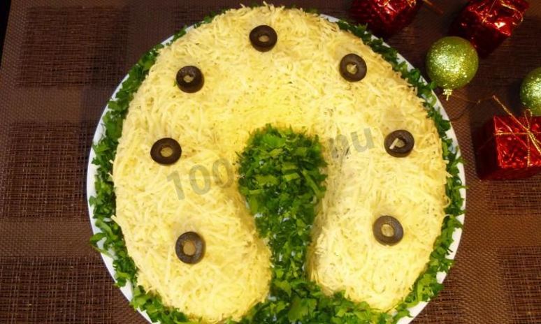 Рецепт салата подкова