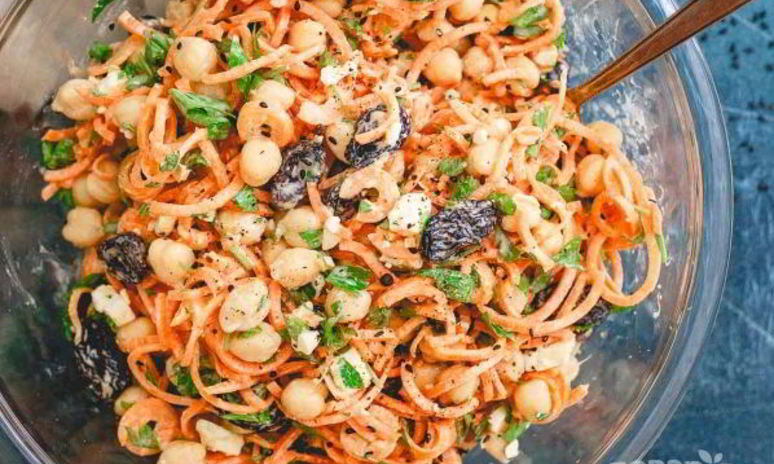 Рецепт салата с морковкой