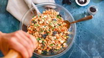 салат с морковкой