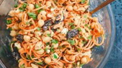 салат с морковкой