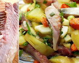 Салат с сельдью